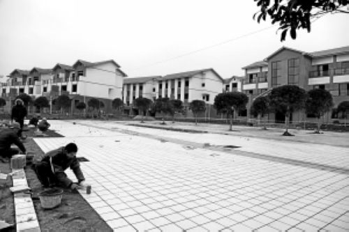 屏錦鎮(zhèn)：和睦家園進入綠化等配套項目建設階段